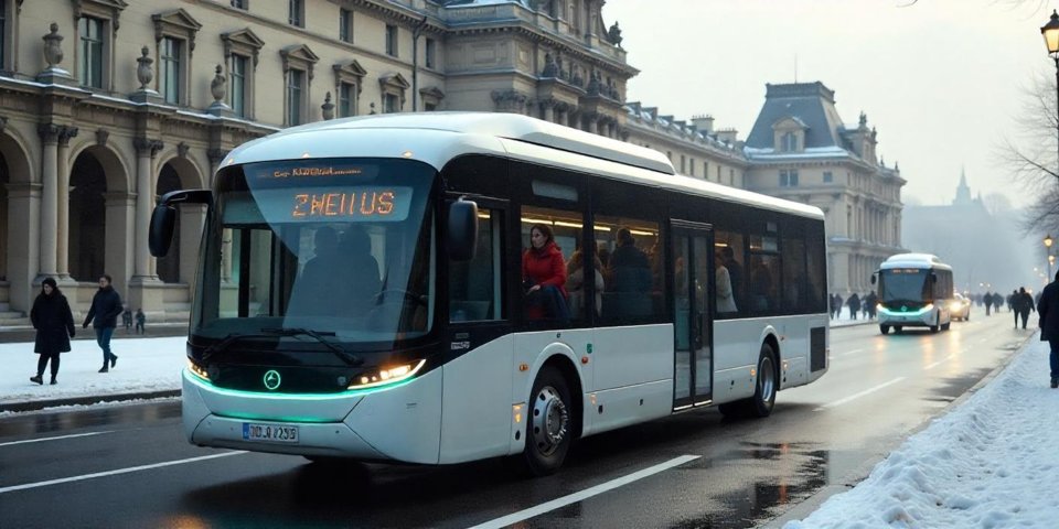 Paris Tour Bus